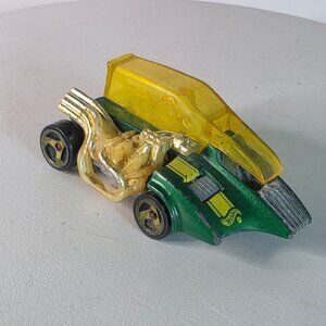 VHTF Hot Wheels Popcycle 2000 First Editions Metallic Green Gold Engine READ